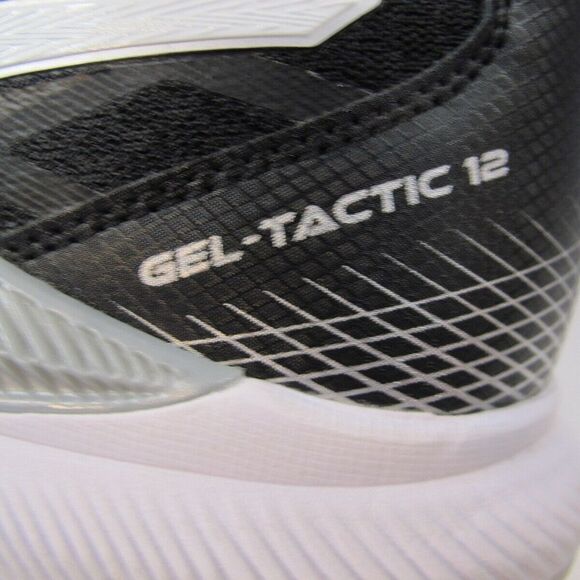 Asics Gel-Tactic 12 Athletic‎ Shoes Women' s Size 9 Black Sneakers Court - Picture 7 of 12